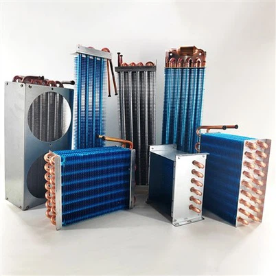 Bakrena cijev s aluminijskim rebrima Kondenzatorske zavojnice